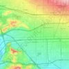 Pomona topographic map, elevation, terrain