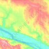 Ree Township topographic map, elevation, terrain