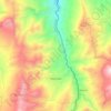 Ragonvalia topographic map, elevation, terrain