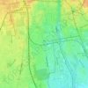 Gries topographic map, elevation, terrain