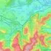 Esch-sur-Alzette topographic map, elevation, terrain