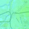 Nishat Park topographic map, elevation, terrain