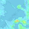 Odense Fjord topographic map, elevation, terrain