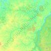 Vale do Anari topographic map, elevation, terrain