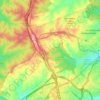 El Goloso topographic map, elevation, terrain