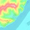 Pilot Station topographic map, elevation, terrain