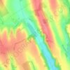 Romonya topographic map, elevation, terrain