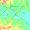 Bridgeport topographic map, elevation, terrain
