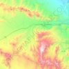 دهستان پیشکوه topographic map, elevation, terrain