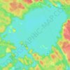 Skeleton Lake topographic map, elevation, terrain
