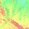 Lalitpur Tehsil topographic map, elevation, terrain