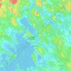Vyborg topographic map, elevation, terrain