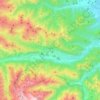 Demonte topographic map, elevation, terrain