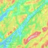 Norton Parish topographic map, elevation, terrain