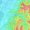 Lahr/Schwarzwald topographic map, elevation, terrain