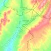 Valdeavero topographic map, elevation, terrain