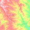 Lampasas County topographic map, elevation, terrain