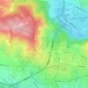 Nový Lískovec topographic map, elevation, terrain