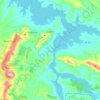 Capilla topographic map, elevation, terrain