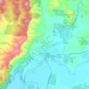 Yarra Glen topographic map, elevation, terrain