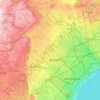 Peel Region topographic map, elevation, terrain