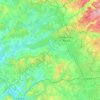 La Lanterne topographic map, elevation, terrain