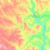 Morton County topographic map, elevation, terrain