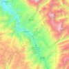 Marcará topographic map, elevation, terrain