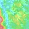 Ashdale topographic map, elevation, terrain