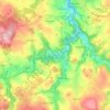 Thermalbad Wiesenbad topographic map, elevation, terrain