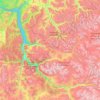 Челушманское сельское поселение topographic map, elevation, terrain