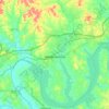Hendersonville topographic map, elevation, terrain