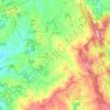 Sobrado topographic map, elevation, terrain
