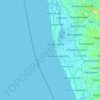 Alappuzha topographic map, elevation, terrain
