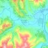 Monastero Bormida topographic map, elevation, terrain