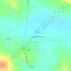 Wing topographic map, elevation, terrain