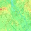 Manotick topographic map, elevation, terrain