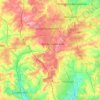 Ashfield topographic map, elevation, terrain