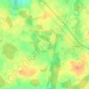 Pokrent topographic map, elevation, terrain