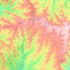 Dionísio Cerqueira topographic map, elevation, terrain