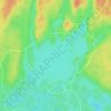 Methuen Lake topographic map, elevation, terrain