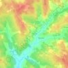 Cleyrac topographic map, elevation, terrain