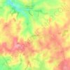 La Dorée topographic map, elevation, terrain