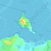 Churchill Island topographic map, elevation, terrain