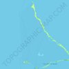 Tarawa topographic map, elevation, terrain