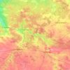 Новоград-Волинський район topographic map, elevation, terrain