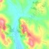 Grivac topographic map, elevation, terrain