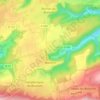 Blamont topographic map, elevation, terrain