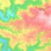 Meljac topographic map, elevation, terrain