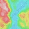 Sooke Lake topographic map, elevation, terrain